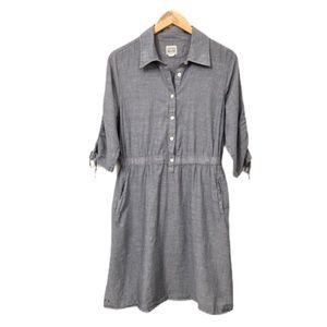 Converse Blue Chambray Dress Size Large